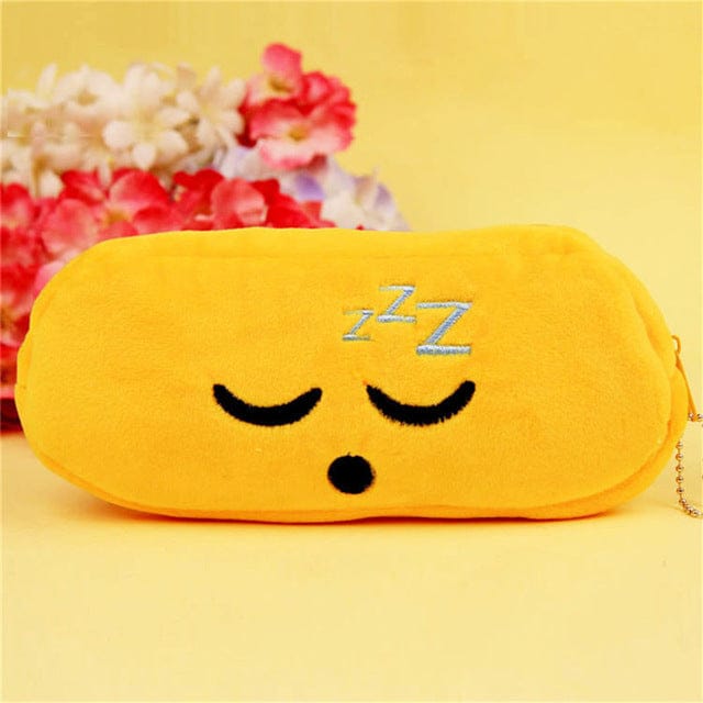 Emoji Smiley Plush - Pouch