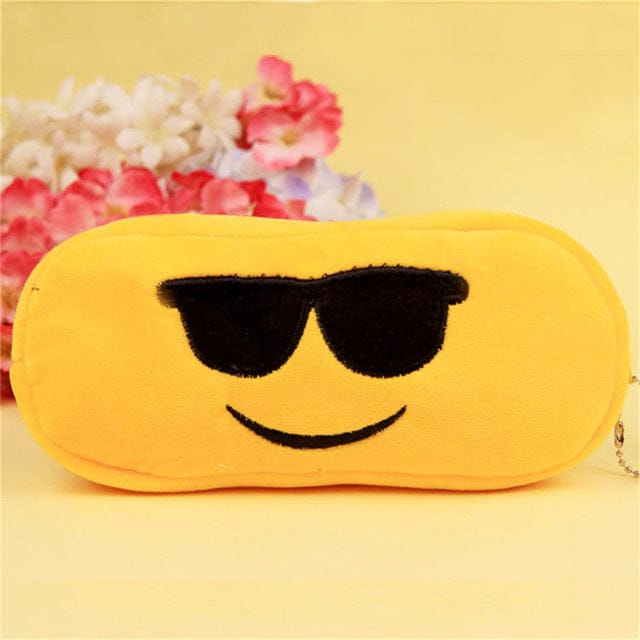 Emoji Smiley Plush - Pouch