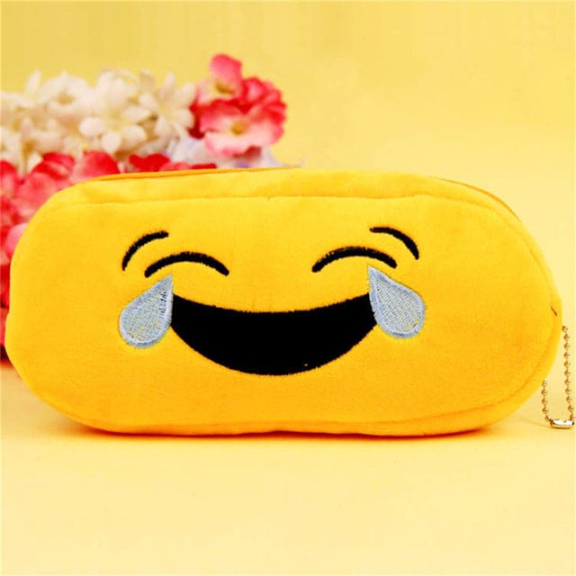 Emoji Smiley Plush - Pouch