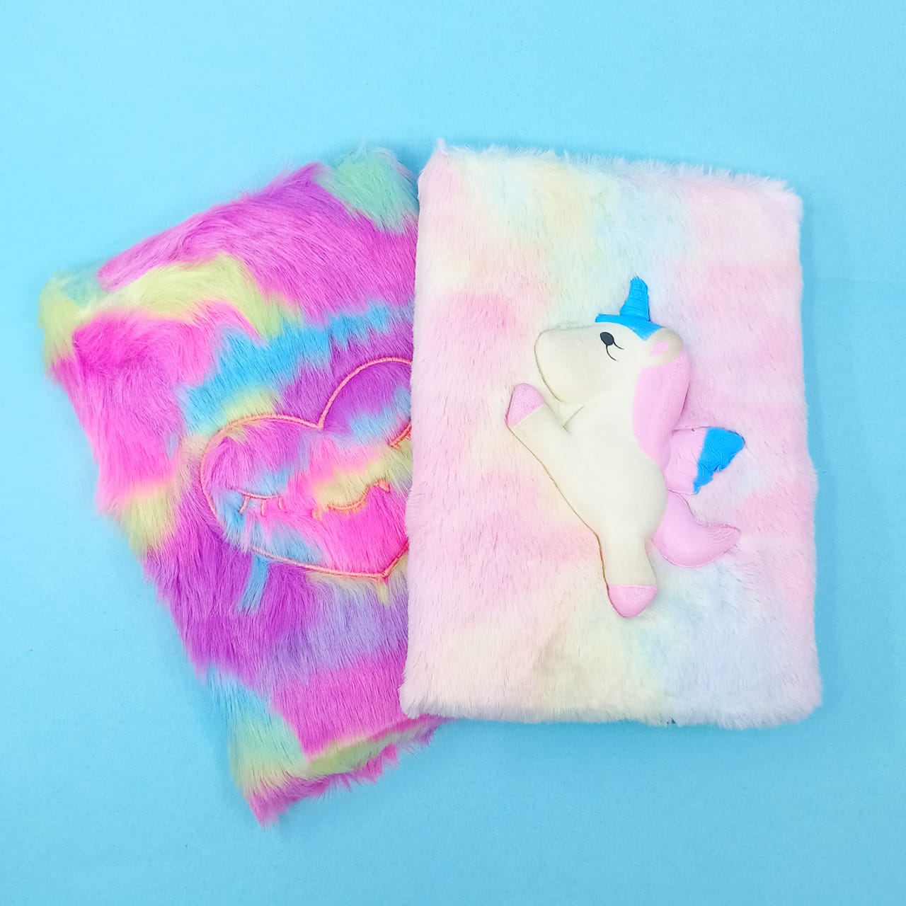 Unicorn & Heart - Fluffy Journal