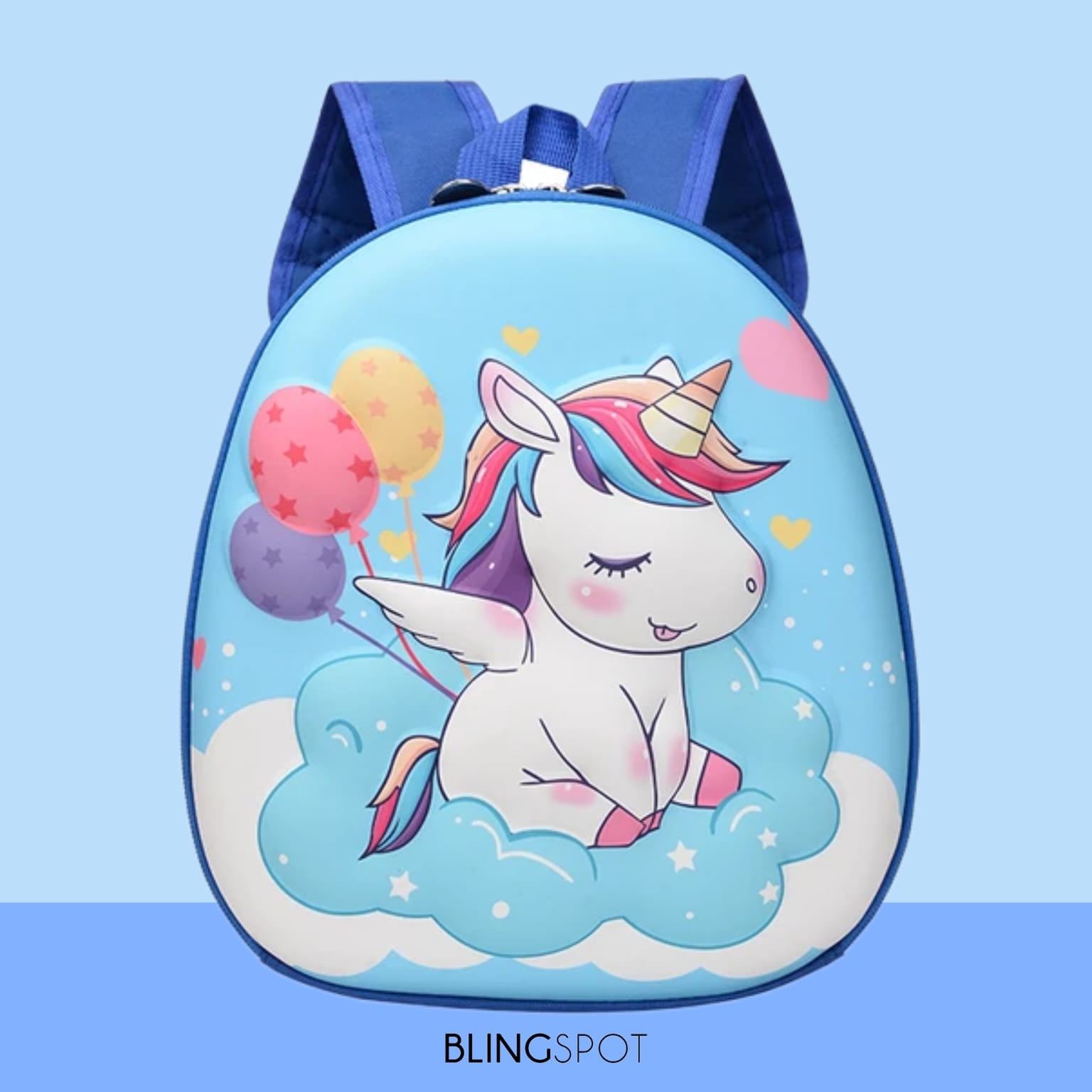 Unicorn Blue - Backpack