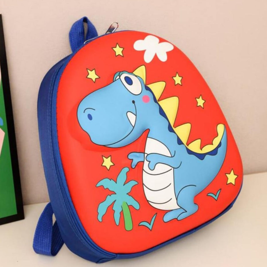 Kids Dinosaur Land Red & Blue - Backpack