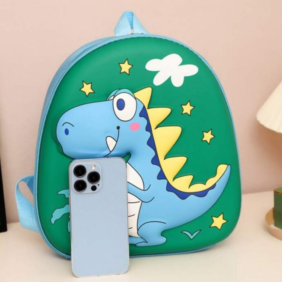 Kids Dinosaur Land Green &amp; Blue - Backpack