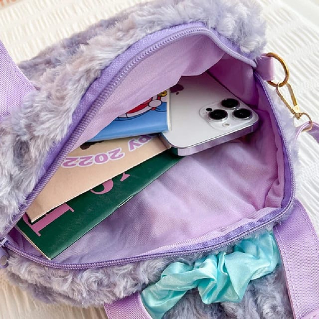 Disney Duffy Bunny Purple- Hand Bag &amp; Shoulder Bag