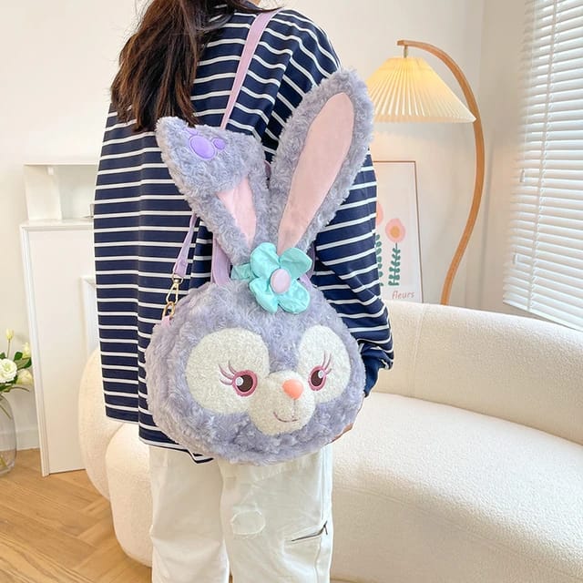 Disney Duffy Bunny Purple- Hand Bag &amp; Shoulder Bag