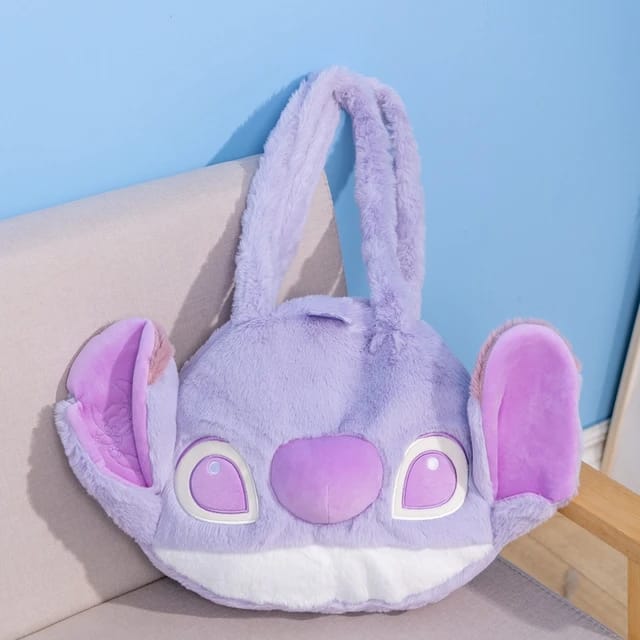 Disney Stitch Purple- Hand Bag &amp; Shoulder Bag