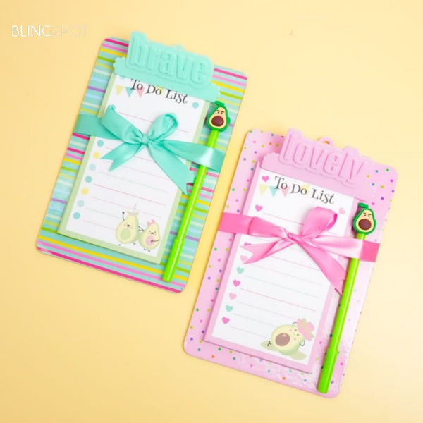 Clipboard Notepad Stationery Set - Style 2