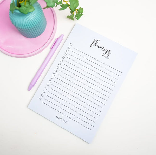 Things To Do list  - Notepad