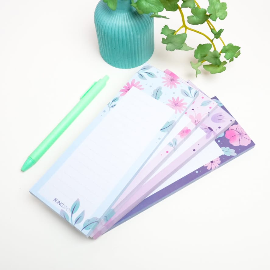 Floral Notes - Notepad