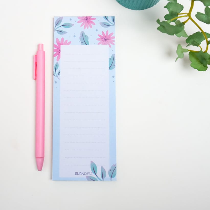 Floral Notes - Notepad