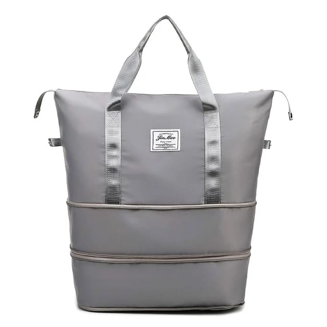 Grey Large  - Traveler Luggage Bag