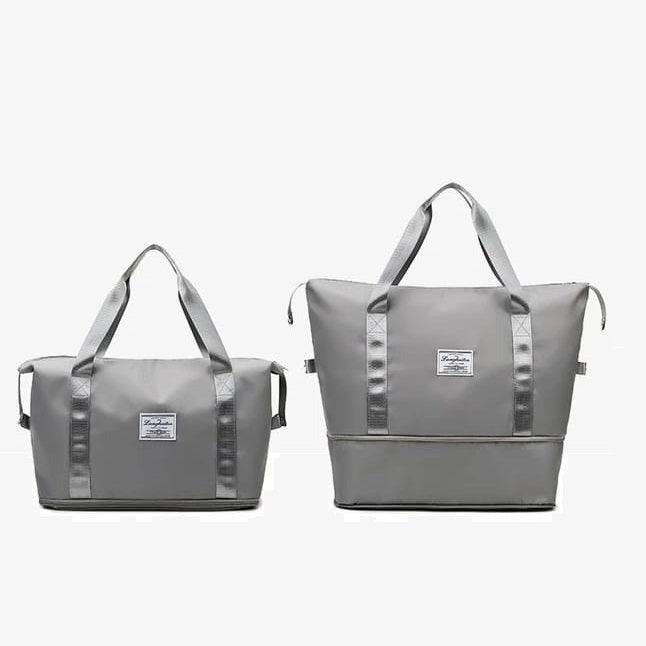 Grey Large  - Traveler Luggage Bag