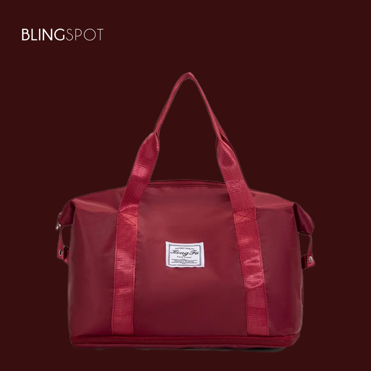 Scarlet Red Large - Traveler Luggage Bag