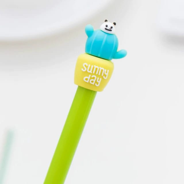 Summer Cactus - Gel Pen