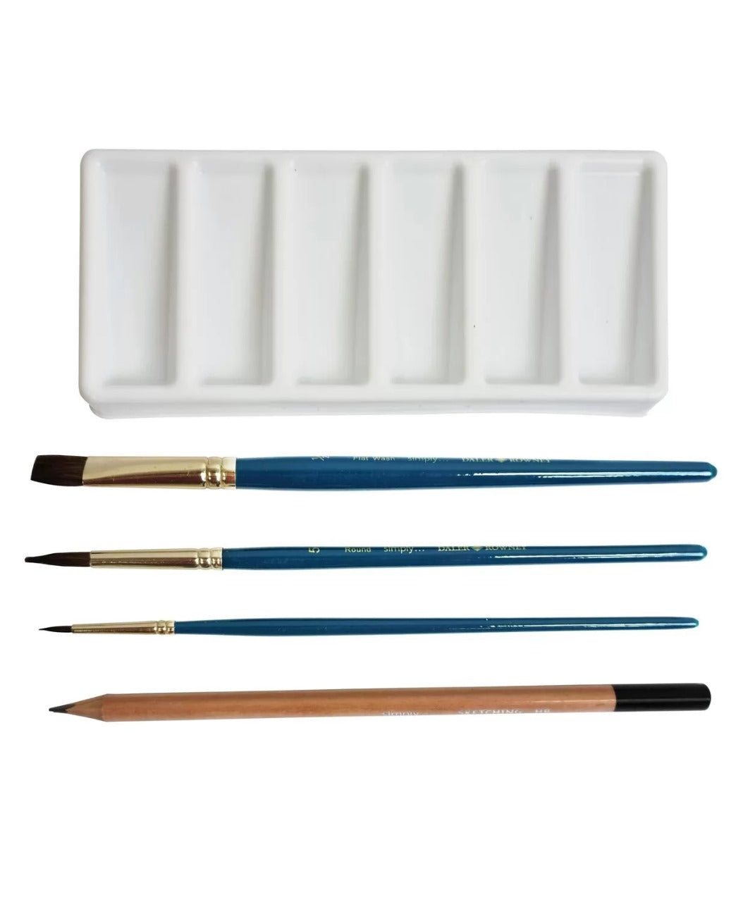 Daler-Rowney Simply Watercolor Painting Set Of 25