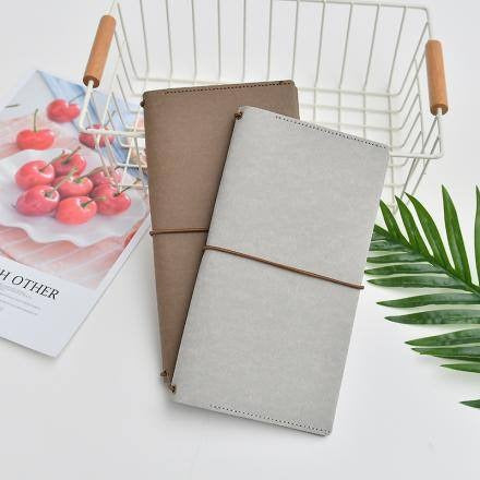 Retro Solid Color Kraft Paper Notebook