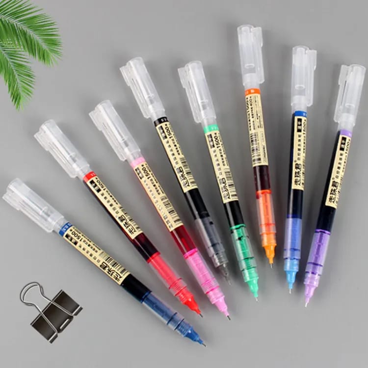 Quick-Drying Extra Fine Point Pens Liquid Ink Pen Ink 0.5 mm