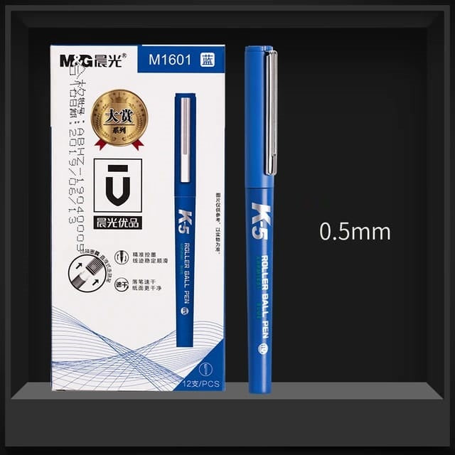 M&amp;G K5 Roller Professional Writing Gel Pen 0.5mm