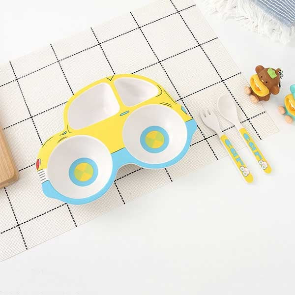 Car Tableware Set  - 3 in 1