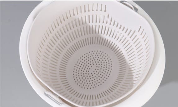 Double Layer Grey Colander