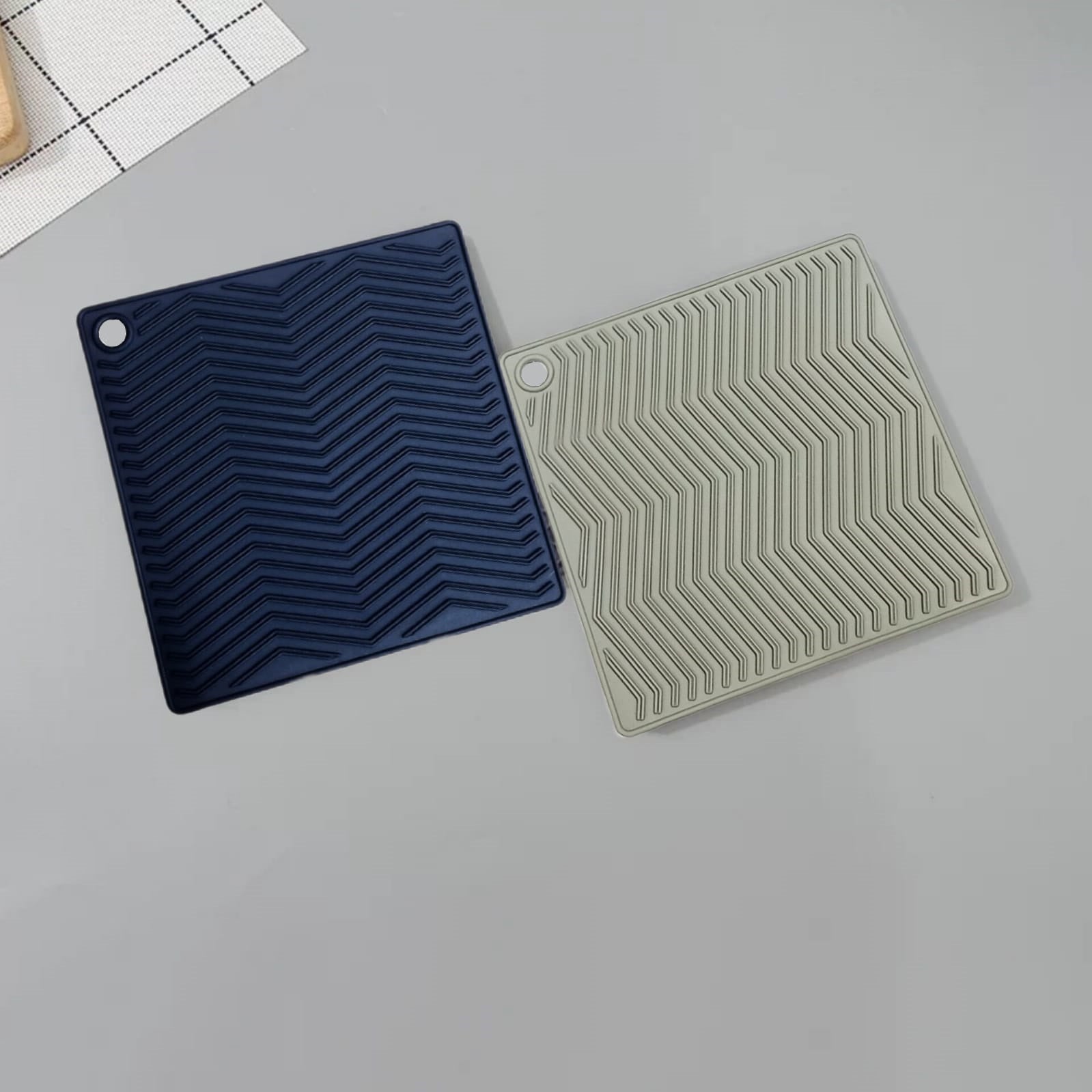 Wavy Stripe  Shaped - Heat-Resistant Pot Mat