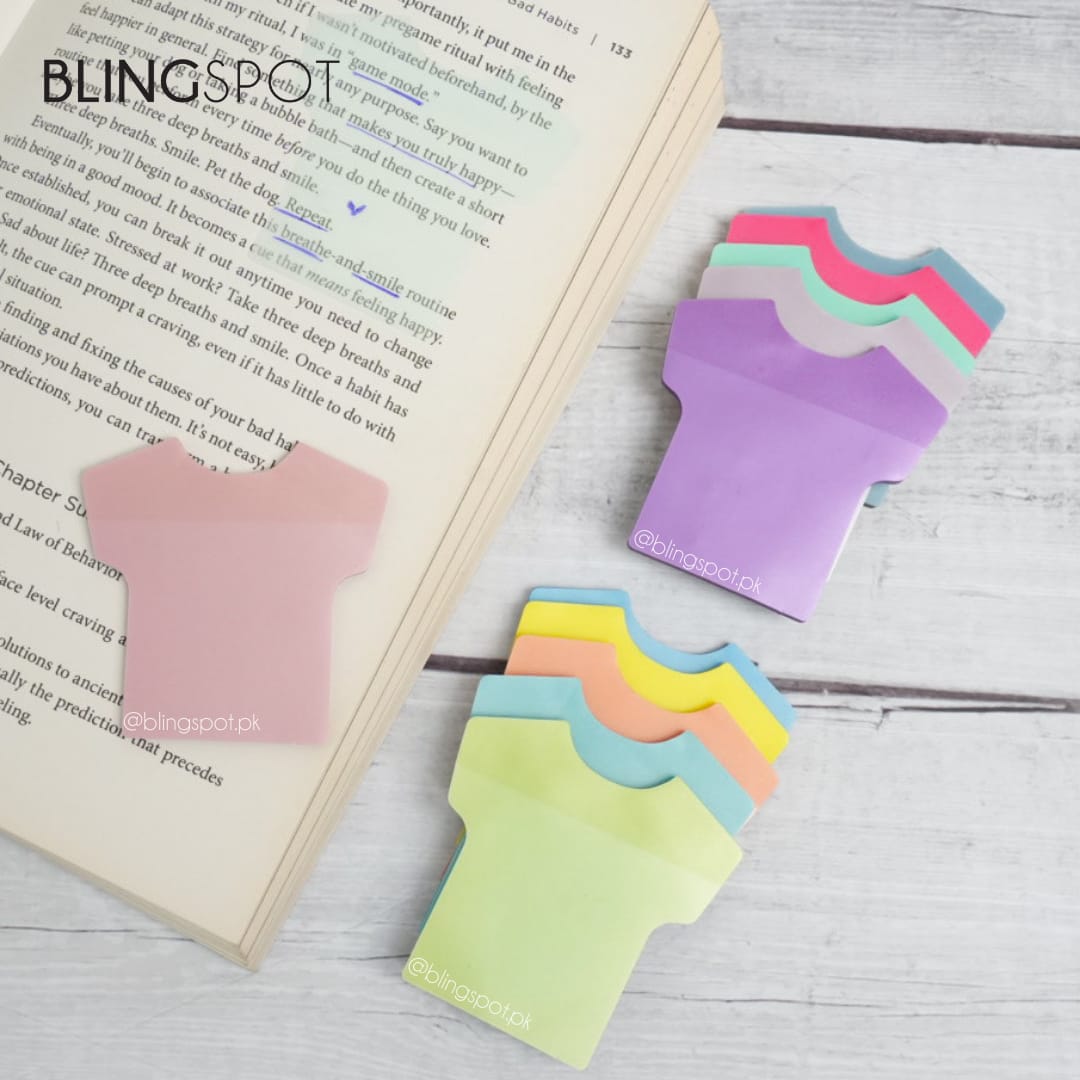 T-shirt Colored Translucent - Transparent Sticky Note