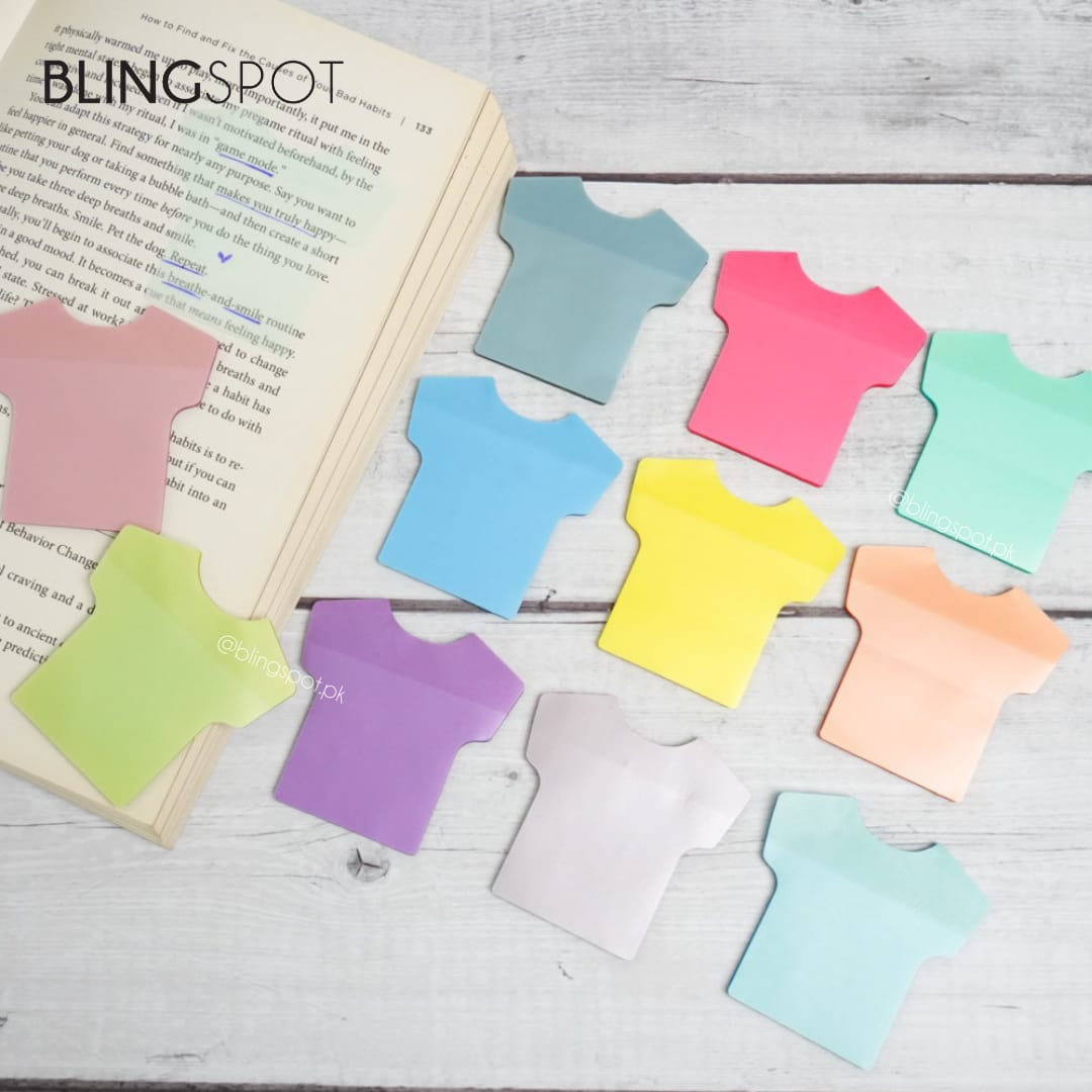 T-shirt Colored Translucent - Transparent Sticky Note