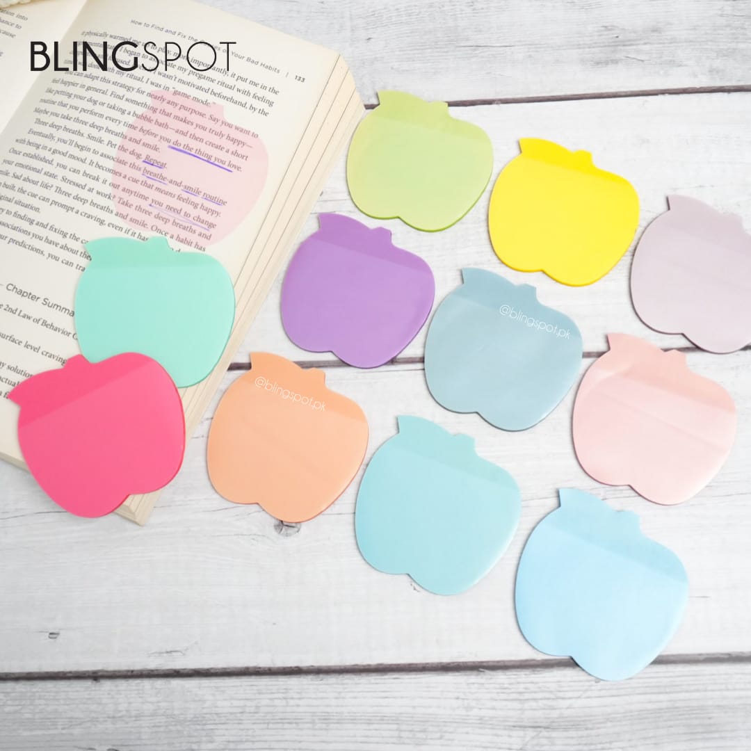 Apple Colored Translucent - Transparent Sticky Note