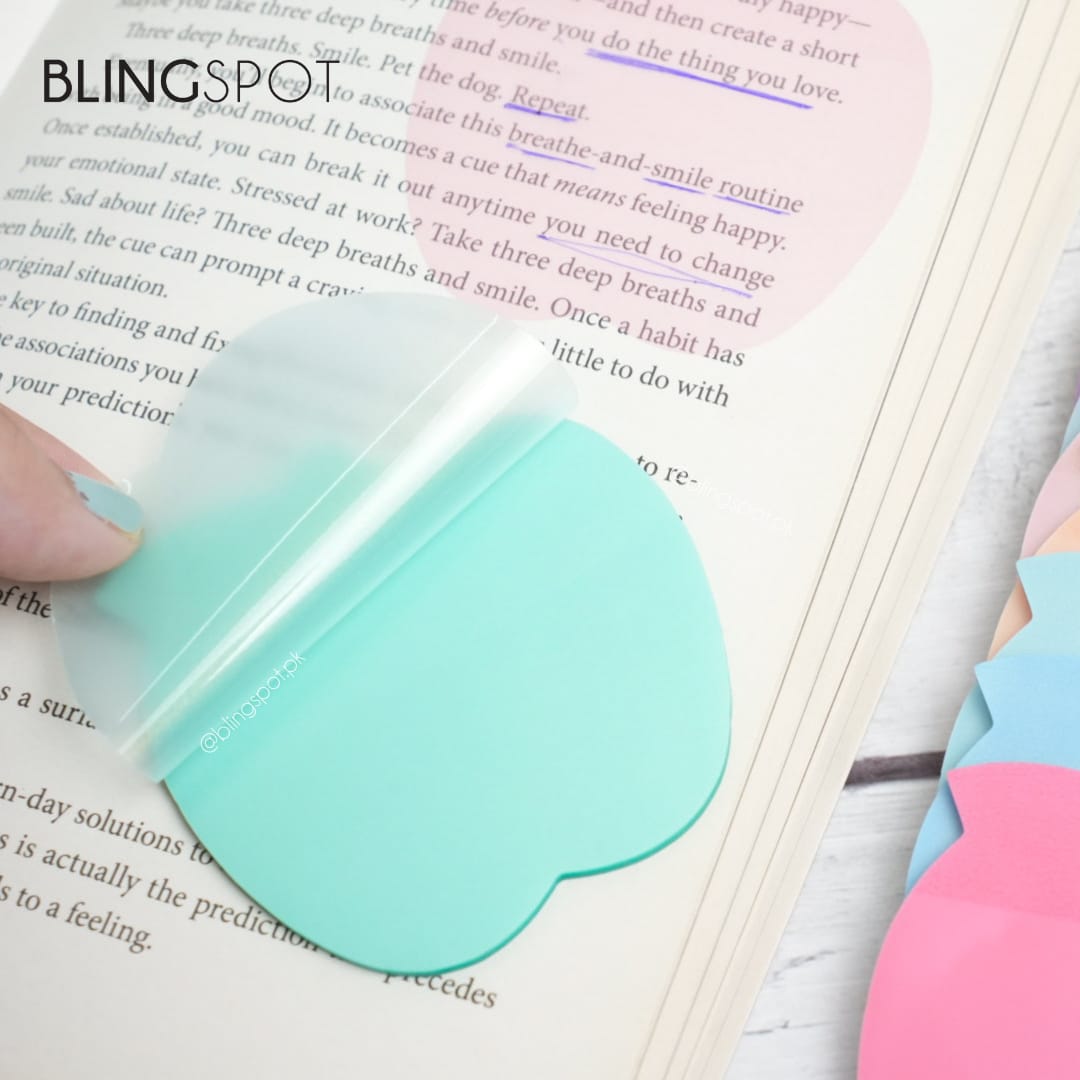 Apple Colored Translucent - Transparent Sticky Note