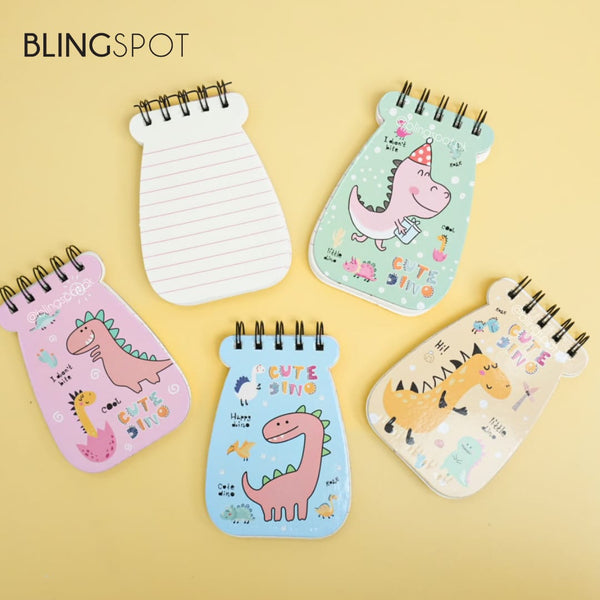 Cute Dino Spiral -  Notepad*