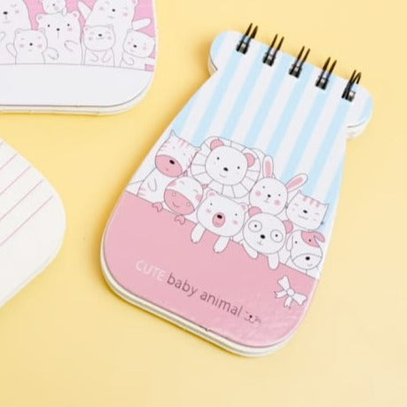 Cute Cat Spiral Notepad - Style 3