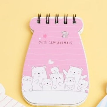 Cute Cat Spiral Notepad - Style 3