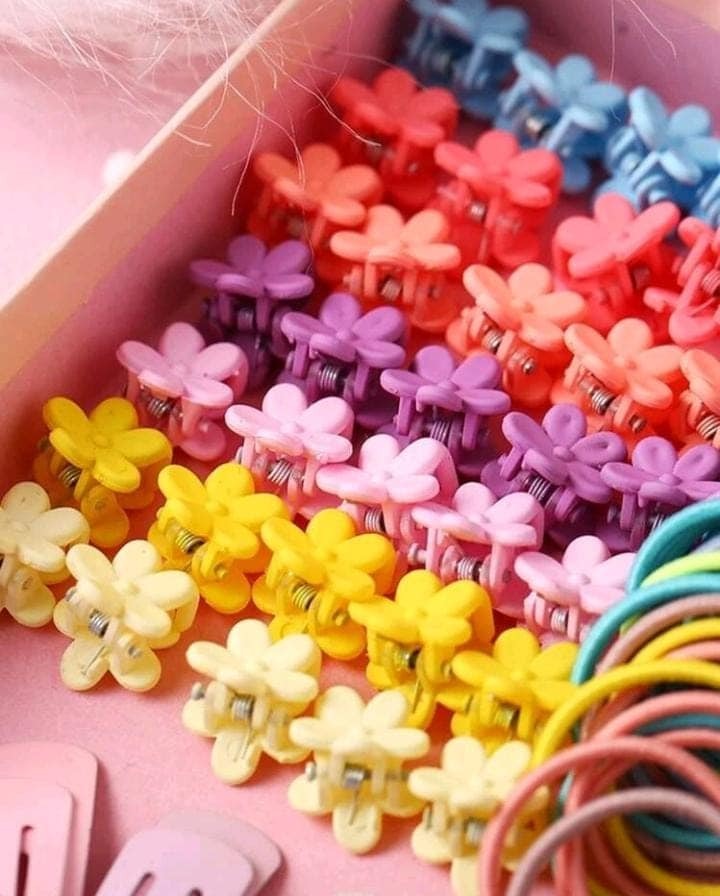 Heart Hair Accessories Box Set Of 830 Pieces The Blingspot Studio