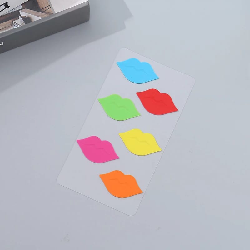 Candy Color Silicone Drink Markers Set Of 6