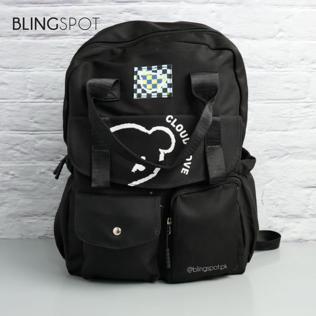 Cloud Love Black - Backpack