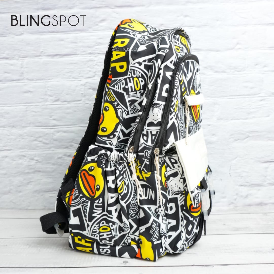 Mixed Design Backpack - Style 2