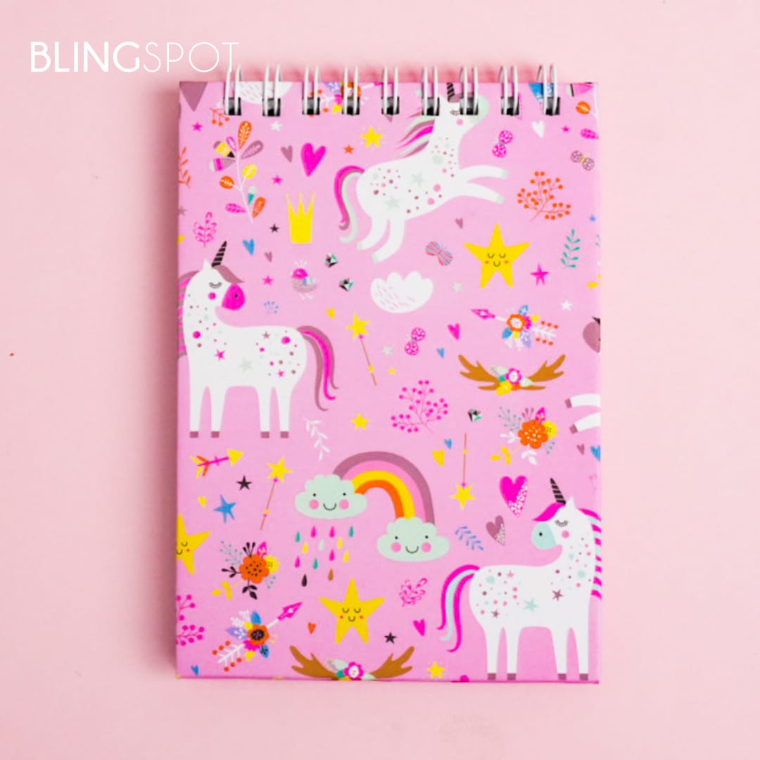 Magical Unicorn - Spiral Notepad