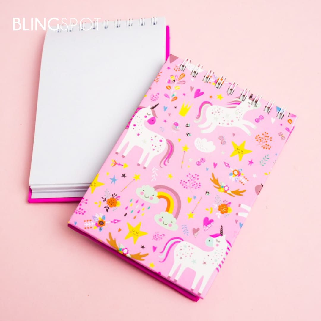 Magical Unicorn - Spiral Notepad