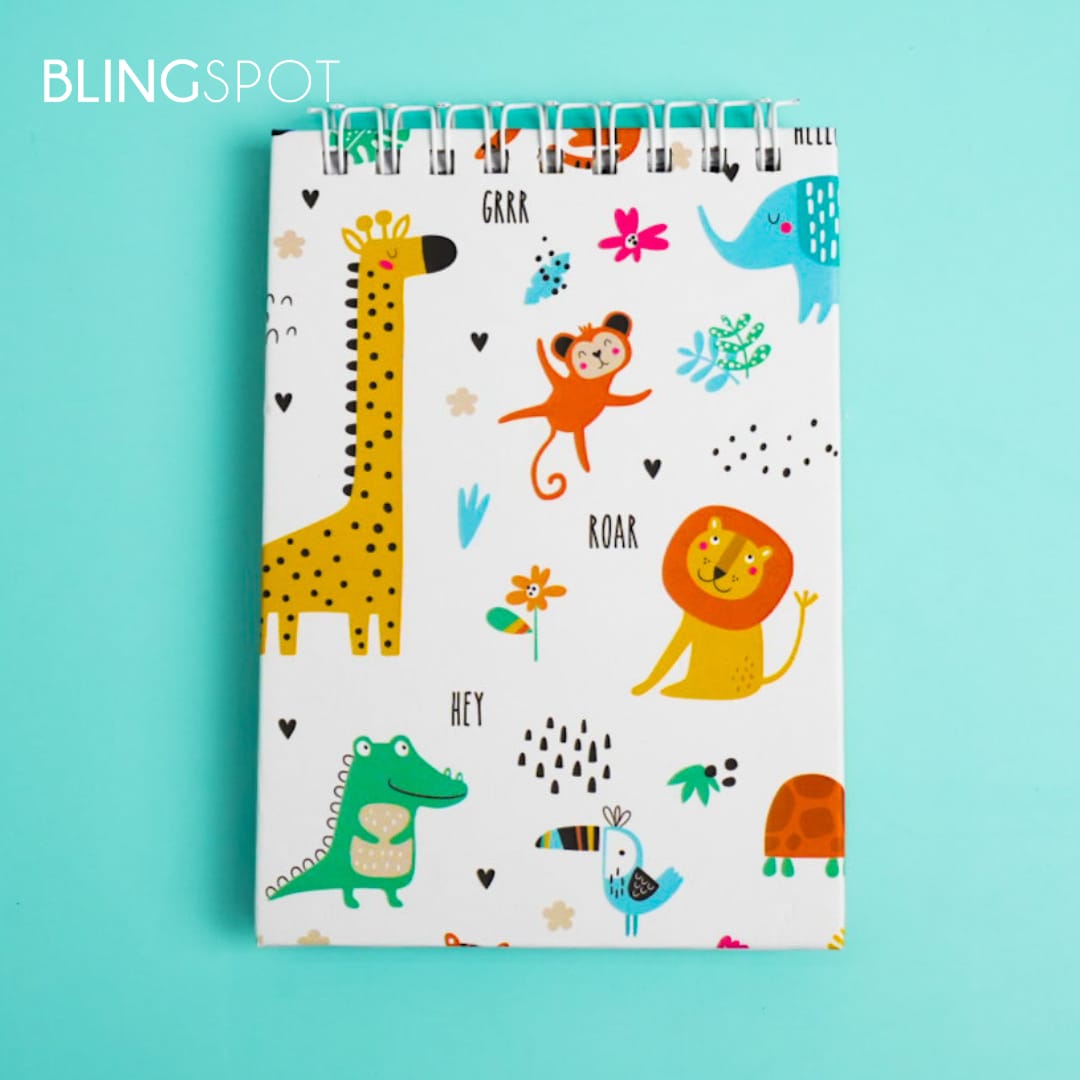 Jungle Animals - Spiral Notepad