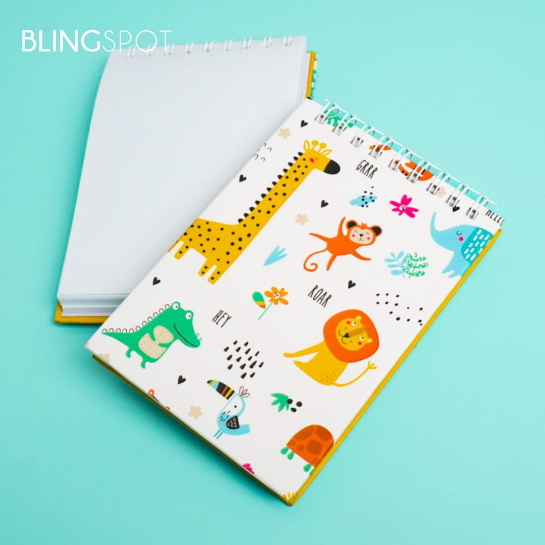 Jungle Animals - Spiral Notepad