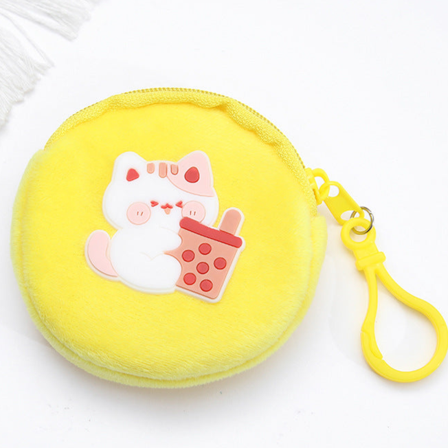 Cute Cat Mini Plush - Pouch