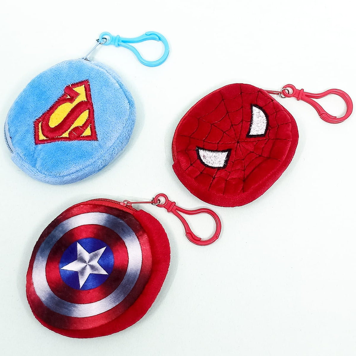 Avengers Superman  Mini Plush Pouch