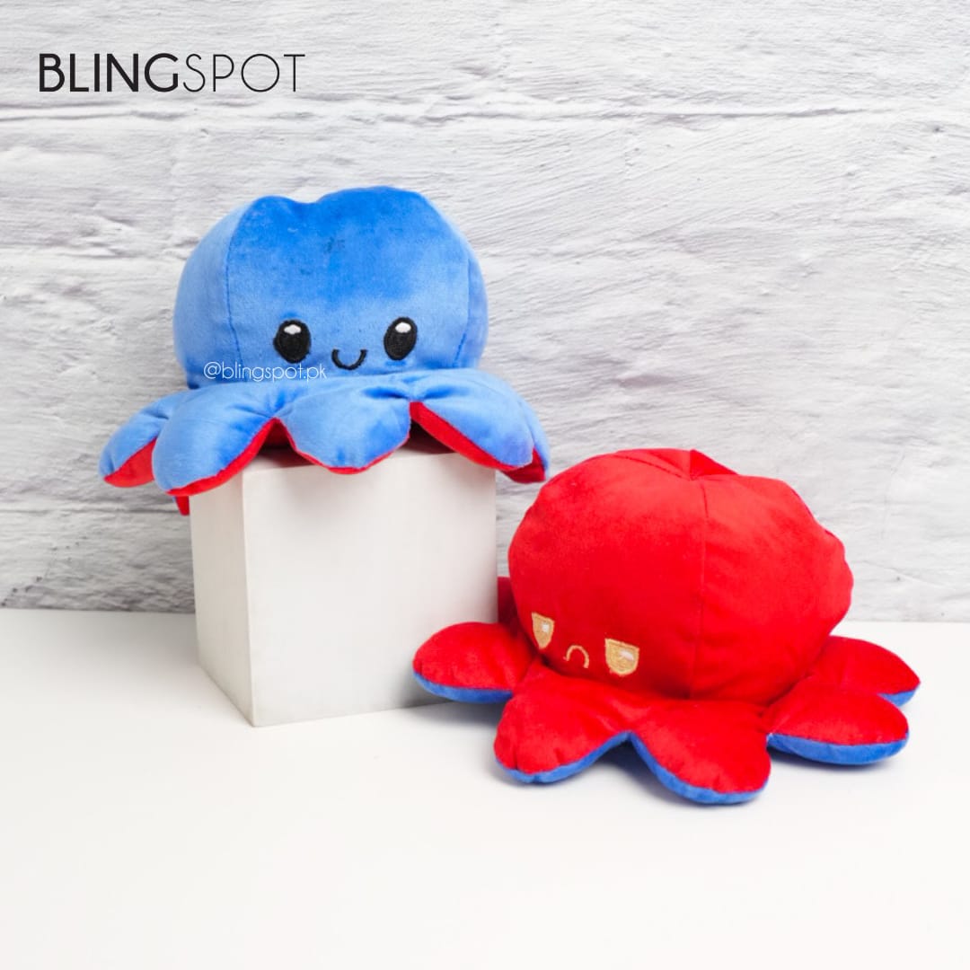 Octopus Plushie Soft Toy Style 21 The Blingspot Studio