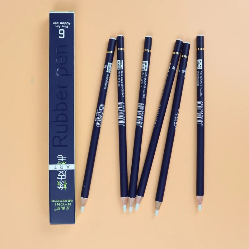 Nyoni Art Pencil Eraser - Set Of 7