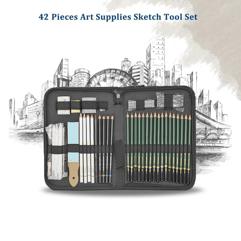 Keep Smiling Sketch Drawing Set Of 42