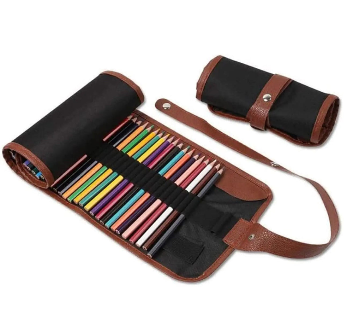 Leather Stationery Organizer - Pouch