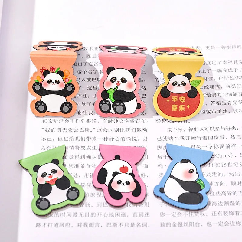 Cute Panda Magnetic - Bookmark