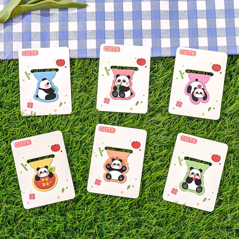 Cute Panda Magnetic - Bookmark