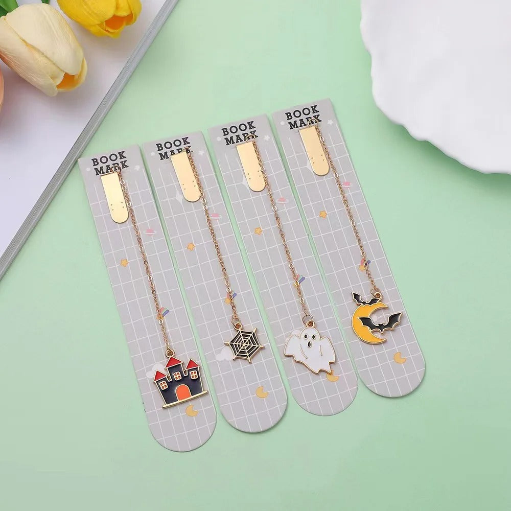 Halloween Ghost Dangling - Bookmark