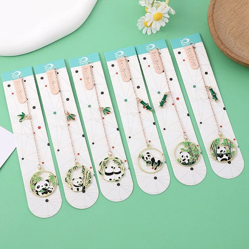 Jungle Panda  Dangling -  Bookmark